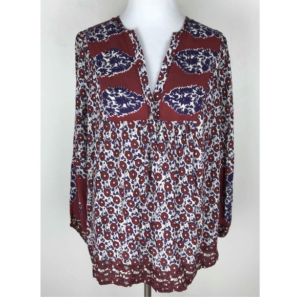 Lucky Brand Tops - Lucky Brand Floral Printed Top